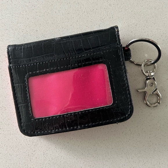 NWOT Keychain Cardholders in Vegan Faux-Crocodile 2/$10 - Picture 5 of 12